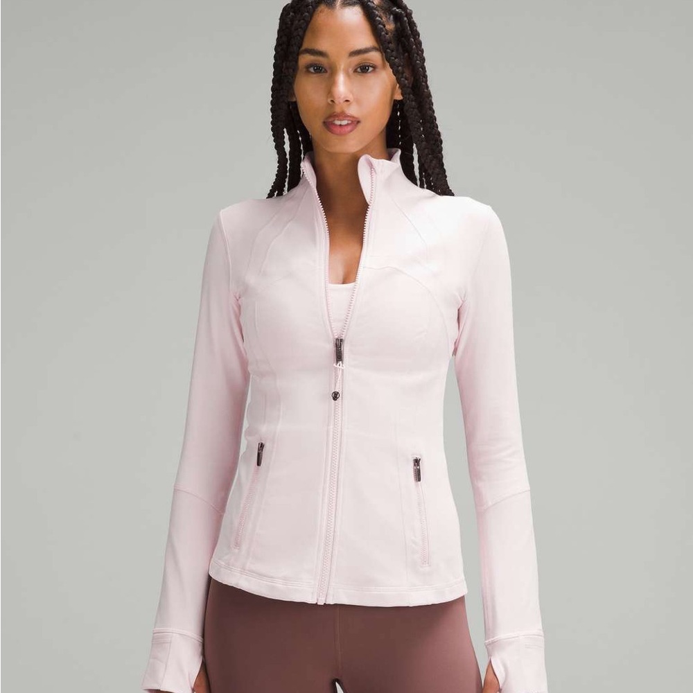 Lululemon flush pink define jacket luon size 8
